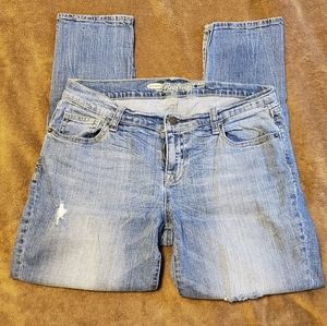 Old Navy Distressed Boyfriend Jeans